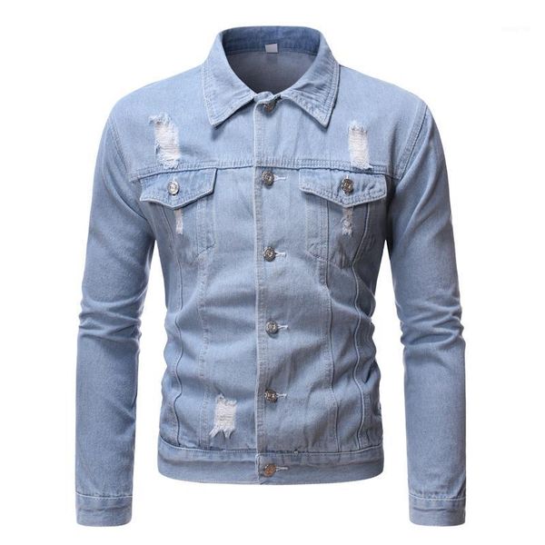 

short denim jacket, slim, casual, retro denim coat, men's hip hop blazer, streetwear1, Black;brown