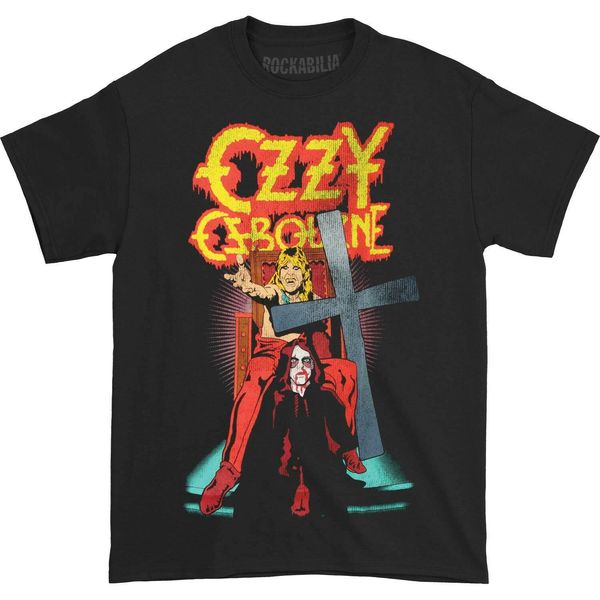 

ozzy osbourne mens speak of the devil t-shirt black sport hooded sweatshirt hoodie