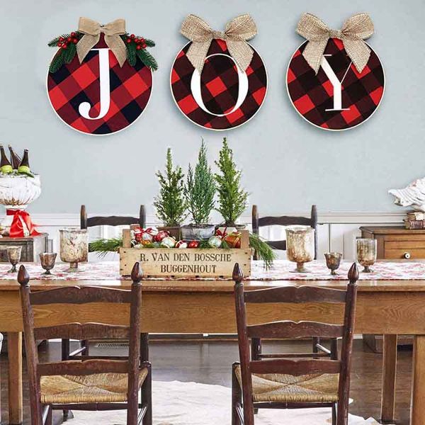

new christmas decoration supplies home doors and windows stair scene decorated diy red black christmas wreath wreaths