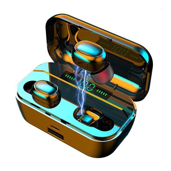 

g6s wireless headset 3500mah bluetooth earphone tws earbuds handsheadphones with microphone noise canceling headphone1
