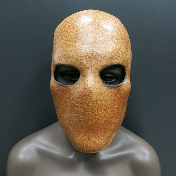 

costume accessories halloween horror stone mask room escape cosplay haunted house mischief dress up scary latex masks, Silver