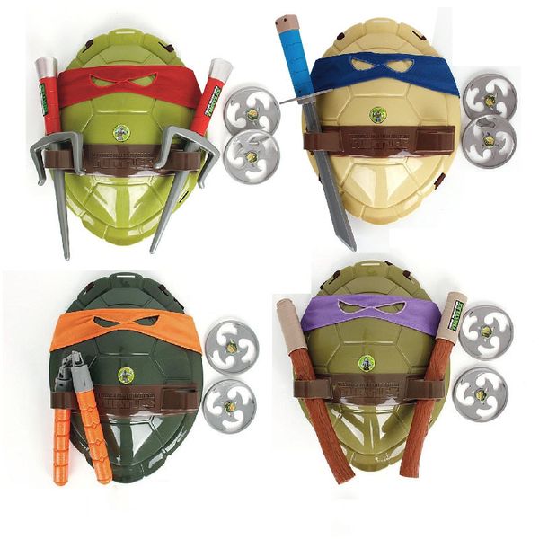 

christma armor turtles toys gifts weapons mask leonardo michelangelo donatello cosplay action figure boys girls
