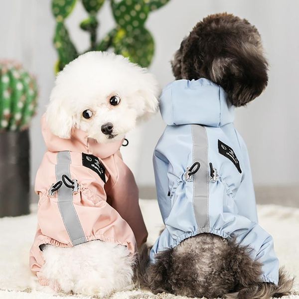 

dog cat clothes waterproof fashion dog jacket for small large dog bulldog chihuahua raincoat reflective adjustable pet bbydla