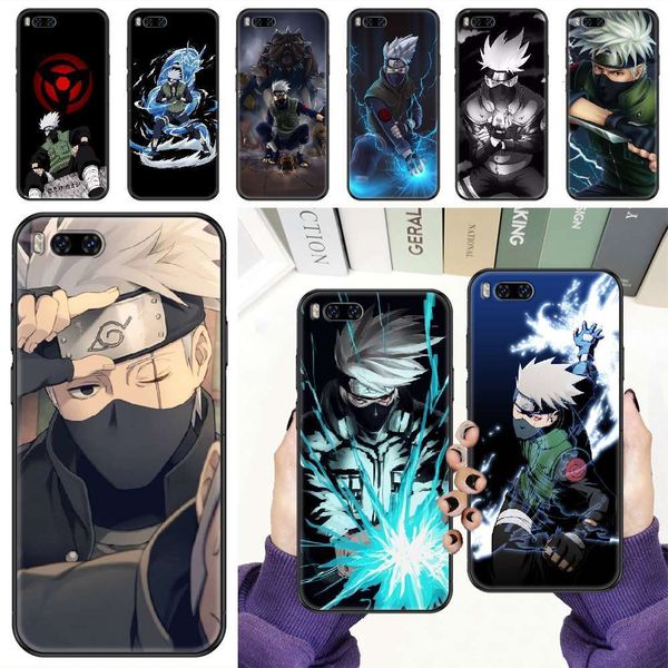 

kakashi animated naruto hatake mobile phone cover is 's largt note 3 a2 a38 9t 10 lite pro super black tpu fashion soft shell