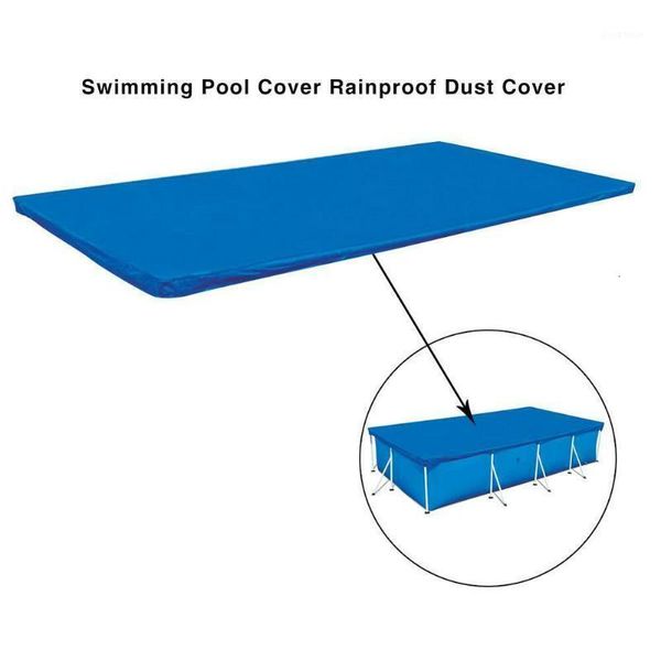 

1days ship swimming pool cover waterproof dust cover swimming pool accessories 220*150cm/260*160cm/300*200cm/400*211cm1