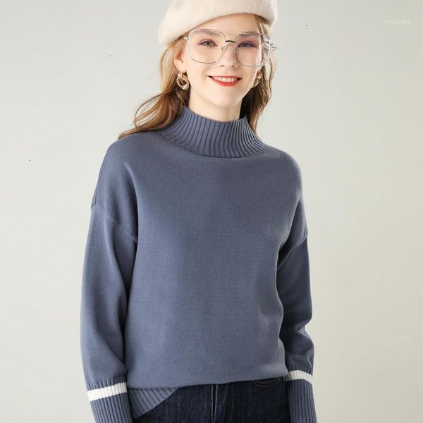 

women's cape high-color cashmere sweater, dark solid field sweater1, Black