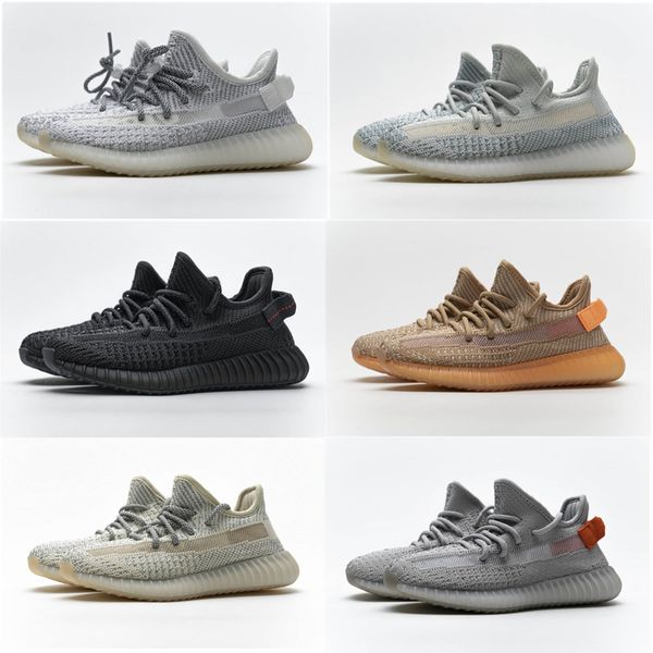 

breathable kanye west static childs refective casual shoes israfil new tail light zebra boys girl trainers sneakers, Black