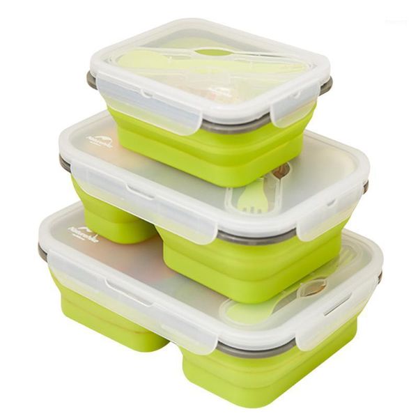 

backpacking packs naturehike outdoor picnic camping lunch box silicone collapsible bento case1