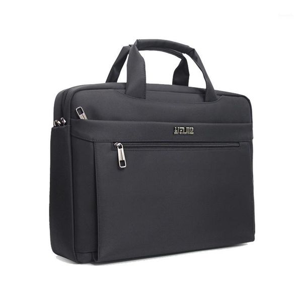 

briefcases men oxford fabric waterproof business briefcase black 15.6 inch notebook case large capacity blue bag document bag1
