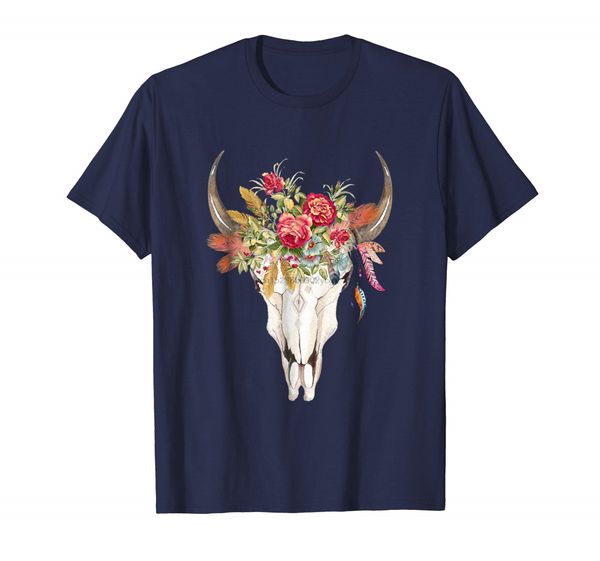 

new men shirt hippie boho cow skull graphic shirt boho cowgirl tshirt sport hooded sweatshirt hoodie