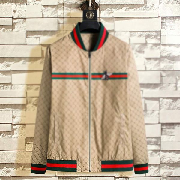 

2020 mens jacket designer jacket zipper hooded fashion men's jacket men's casual windbreaker outdoor clothing outerwear, Black;brown