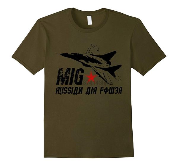 

2020 fashion short sleeve mig 29 russian air power t-shirt custom tees sport hooded sweatshirt hoodie