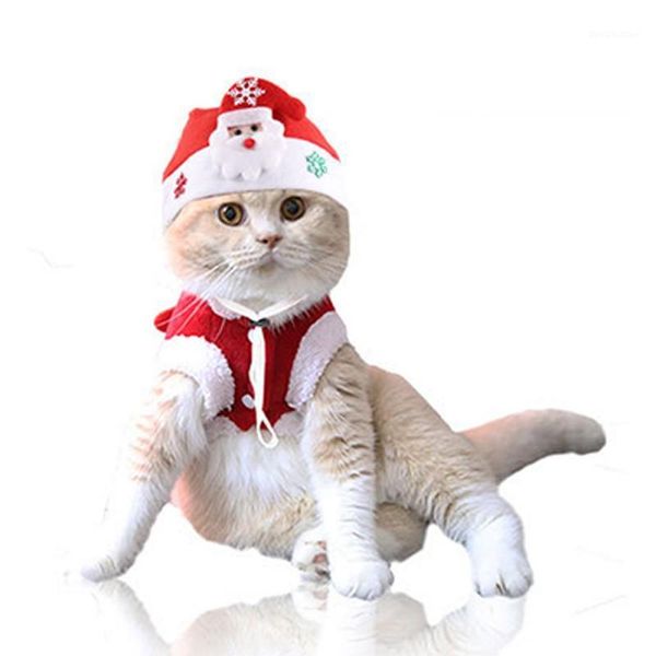 

christmas decorations small medium large dogs hat funny cut xmas year clothes fancy dress accessories red cap1