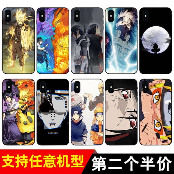 

naruto case for vip x naruto 7plus / 8 soft 6s 5se sasuke 11promaxvfe1