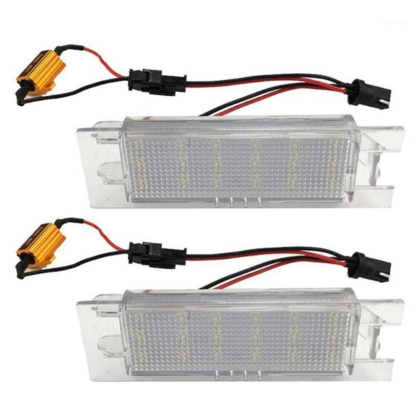 

for zafirab astra corsa 2pcs 18 led error license plate light lamp1