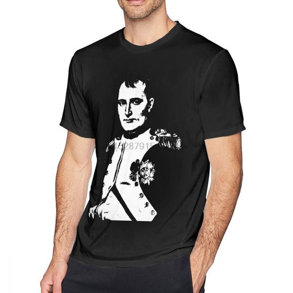 

наполеон футболка наполеон бонапарт футболка хлопок мужчина tee shirt big graphic мода fun короткого рукав футболка спортивного толстовка с