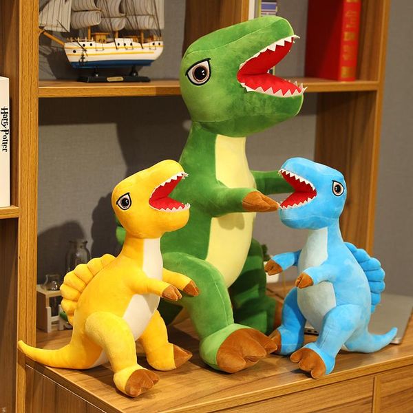 

1pc 60cm 90cm 110cm dinosaur plush toy stuffed plush t rex boys toy big size dinosaur soft doll birthday gift for children wmtnnz mywjqq