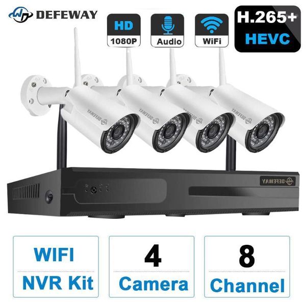 

8ch wireless wifi cctv system h.265+ 1080p nvr 2/4pcs 2mp ir-cut outdoor cctv camera ip security system video surveillance kit1