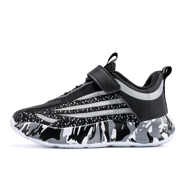 

children mesh casual shoes girl sneakers kids sport shoes for boy light soft flat shoes kids toddler sneakers summer footwear wmtppc, Black