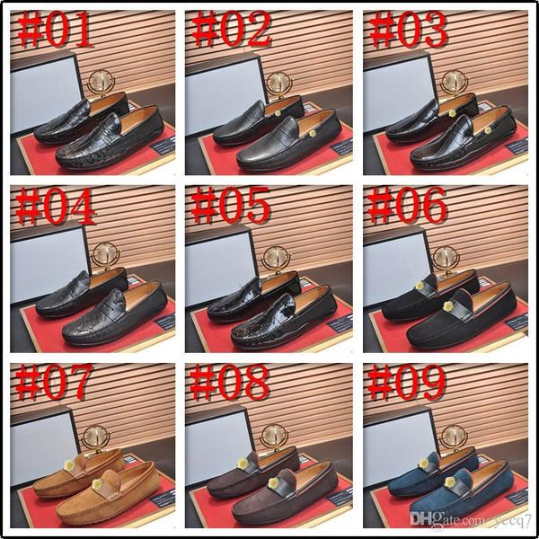 

md spring men youth casual shoe casual slip on shoes man comfortable loafers men shoes green black suede leather men shoes 22