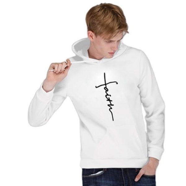 

autumn/winter 2020 style american long-sleeved embroidered fleece hooded hoodies for men and women, Black