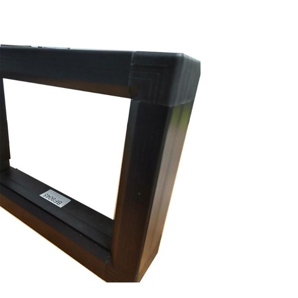 

bf9045 black led screen display frame 90x4.5x0.55x6000mm aluminum profile