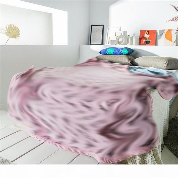

brand sofa blankets h letter designer blankets thickened velvet shawl flannel double blankets office siesta air conditioning blanket gift, Blue;gray