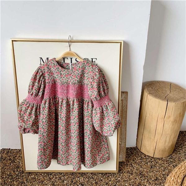 

drs women's autumn and winter spring 2020 broken flower princs korean girls' thickened lantern sve long skirt ywlbhwoqsakj, Red;yellow