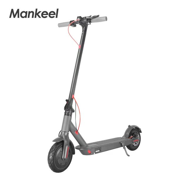 

eu no tax] mankeel smart scooter mk083 foldable skateboard max speed 25km/h 36v electric scooter 8.5 inch mk083 folding kick scooter