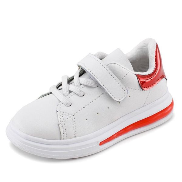 

autumn kids leather casual shoes baby sneakers fashion soft comfortable rubber high child sport running shoe bbyfnp, Black
