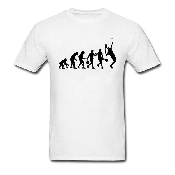 

смешной evolution футболка мужская одежда черный белый tshirt с коротким рукавом футболки лето фитнес tops тренировки тройники спорта с капю