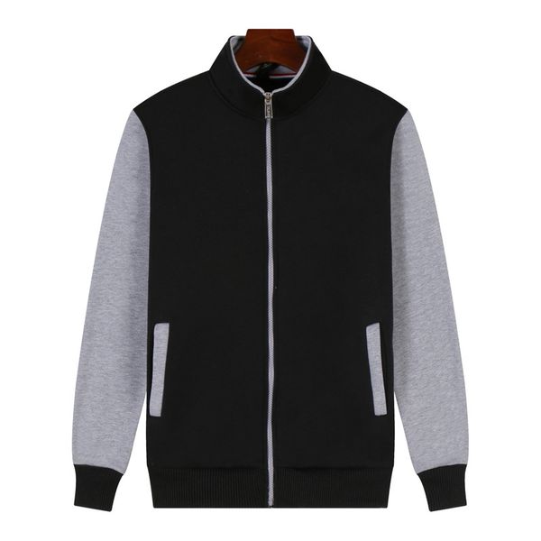 

brand hoodie brushed and thick casual jackets men korean-style clothes men's sweatshirts pullover for male kg-253, Black