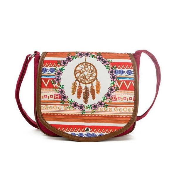 

мода crossbody сумки для женщин ladies canvas женский перо печати пляжная сумка женщины vintage bohemia вышивка плеча мешок sac