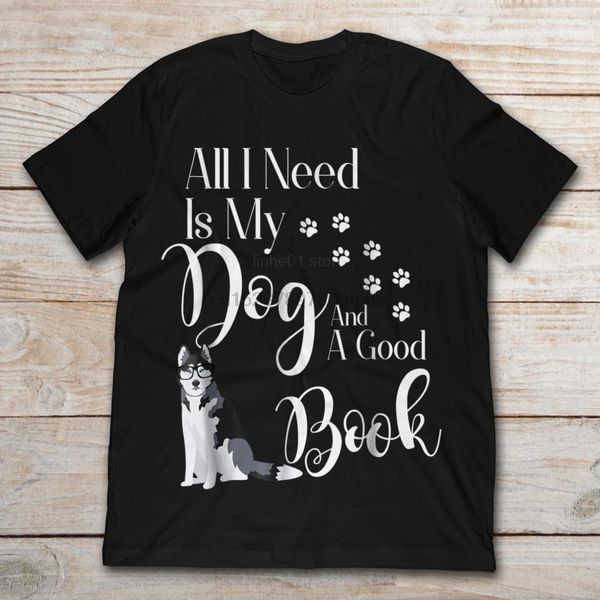 

2020 brand all i need is my dog and a good book 2020 summer men short sleeve t-shirt sport hooded sweatshirt hoodie