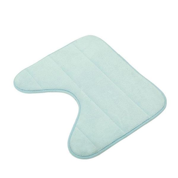 

mat u shape toilet seat pad non-slip bathroom carpet bath mat flannel rugs wc mat door rug 36*43 carpet for bath qylkjy mj_bag