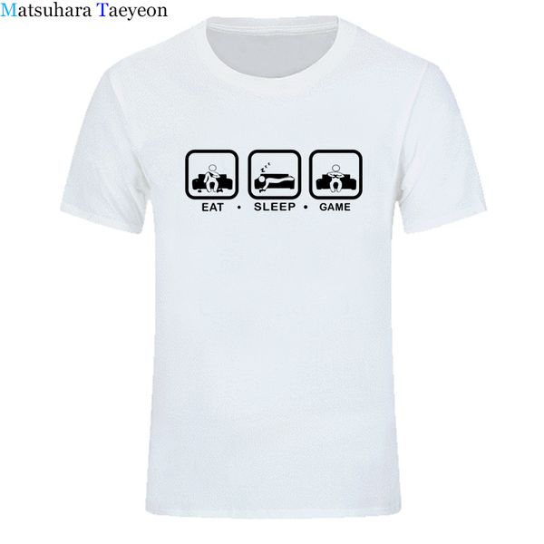 

eat sleep game gaming joystick t-shirt men summer style short sleeve t shirt funny tee mans clothing sport hooded sweatshirt hoodie