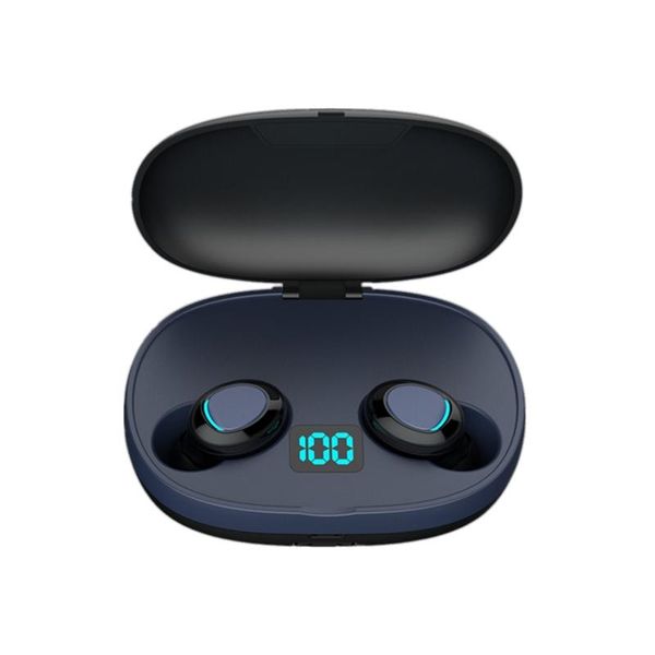 

t3s tws led display bluetooth earphone 9d stereo wireless headphones noise cancelling bluetooth earphone with 2200mah power bank