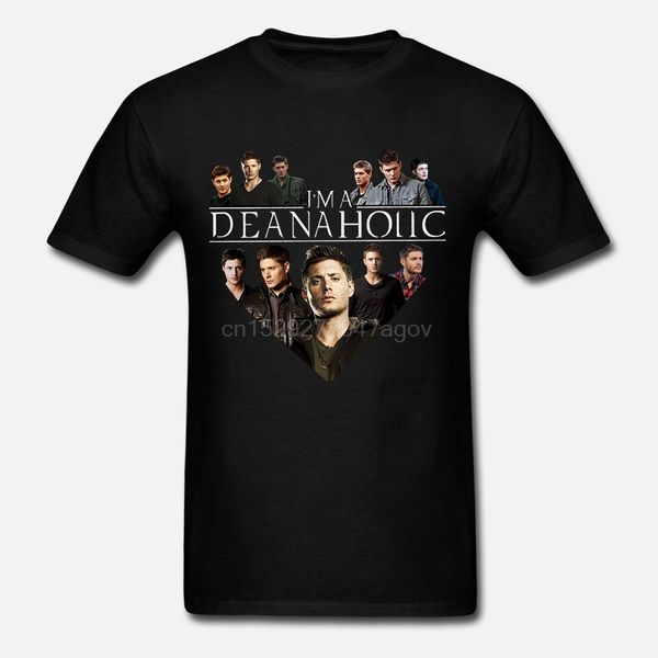 

supernatural im a deanaholic black gift for dean winchester hoodie designers t shirts sweatshirt