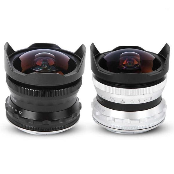 

lente para celular 7.5mm f2.8 fisheye mirrorless camera lens upgrade optimize imaging brass e/nex mount for sonya5000/a60001