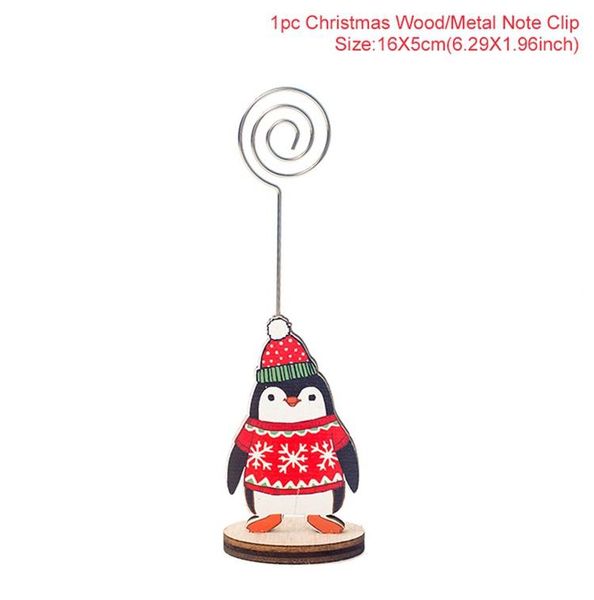 

деревянный подвески украшение для note holder рождественских украшений новогодних украшений noel navidad 2020 рождественского подарок нового