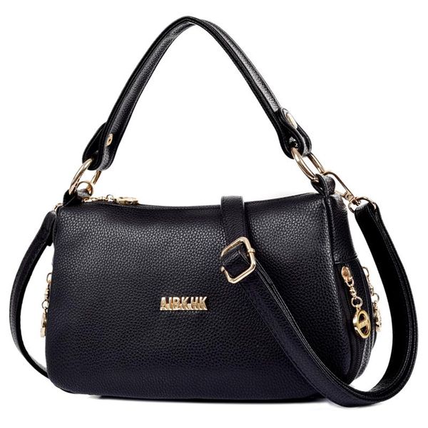 

women messenger bag women's handbag genuine leather ladies tote bag casual female shoulder evening clutches high quality