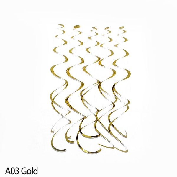 

5шт с днем рождения партии спиральные пвх аксессуары организовал birthday party wedding декоративные украшения фольга сучки баннер bbyacv so