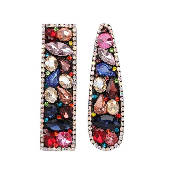 

rhinestone hair clip set fashion girls bb clips baroque retro wild women hairpin headdress party gifts, Golden;silver