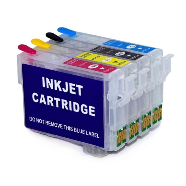 

t206 t207 refill ink cartridge with one time chip for wf-2101 printers