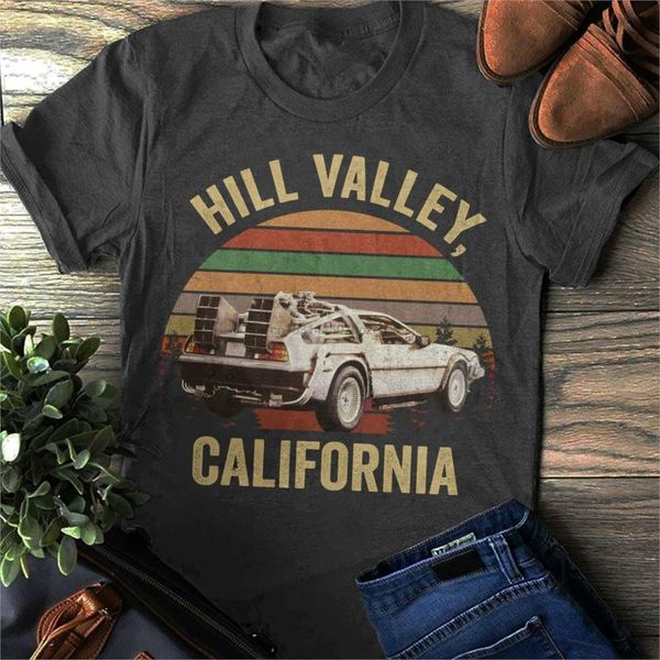 

дизайнеры балахон hill valley back to the future marty mcfly hill valley классические футболки толстовка