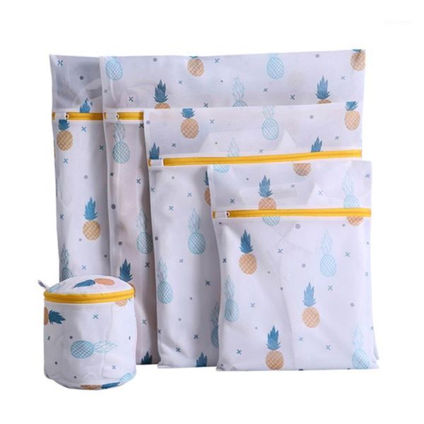 

underwear bra mesh net lingerie laundry bag washing machine zippered socks protection home travel cute storage organizer1