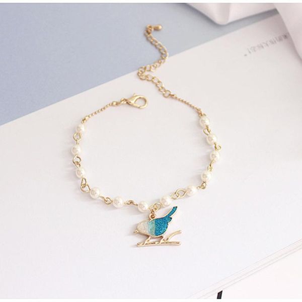 

синяя птица браслет новая мода 2020 ювелирные подарки для девочек оптовой, Black