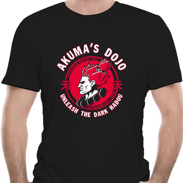 

street fighters akumas dojo unleash the dark hadou gym ph69 black t-shirt 0474j sport hooded sweatshirt hoodie