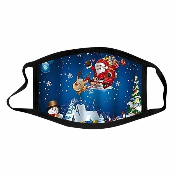 

1шт рождество маски маски mouth для защиты лица моющийся ушной маска рождество элк печати маски mascarilla быстрая доставка yxlmuw