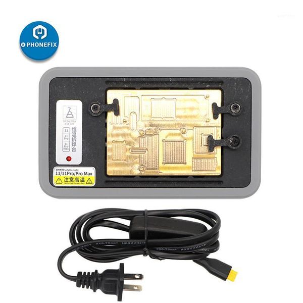 

qianli for 11 pro max x xs xsmax motherboard pre-heating station desoldering platform for a11 a12 cpu chip glue removal1